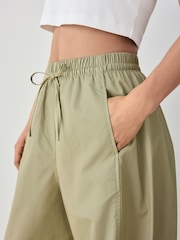 Khaki Green Balloon Leg Trousers - Image 5 of 8