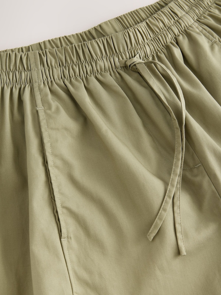 Khaki Green Balloon Leg Trousers - Image 8 of 8