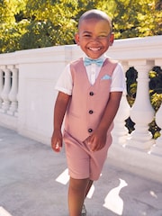 Baker by Ted Baker Shirt Waistcoat and Shorts Set - Image 2 of 10