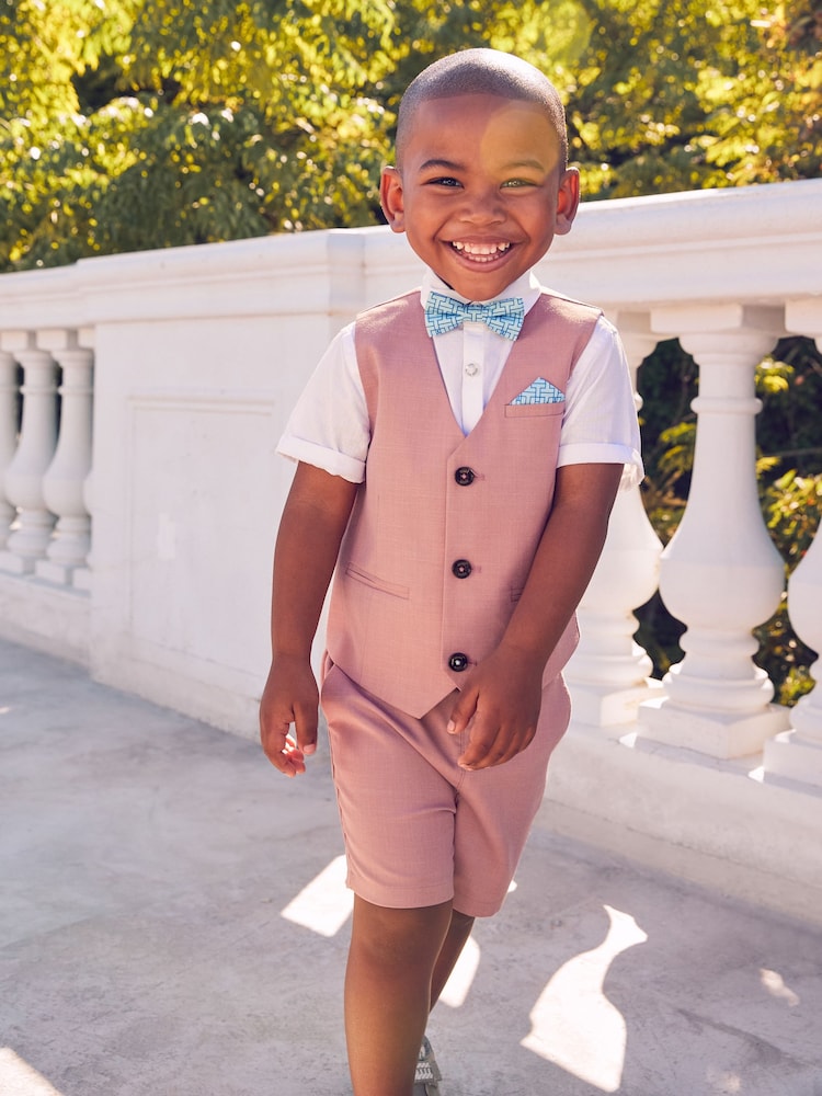 Baker by Ted Baker Shirt Waistcoat and Shorts Set - Image 2 of 10