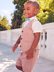 Baker by Ted Baker Shirt Waistcoat and Shorts Set - Image 3 of 10