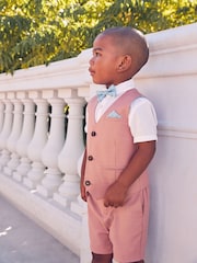 Baker by Ted Baker Shirt Waistcoat and Shorts Set - Image 4 of 10