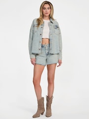 Guess Diamante Western White Shacket - Imagen 2 de 5