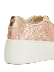 Naravni - Dune London Evangelyn Flatform Lace-Up Trainers - Slika 5 iz 6