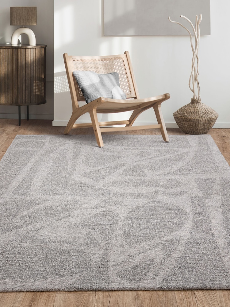 Asiatic Rugs Stone Grey Loxley Rug - Image 1 of 6