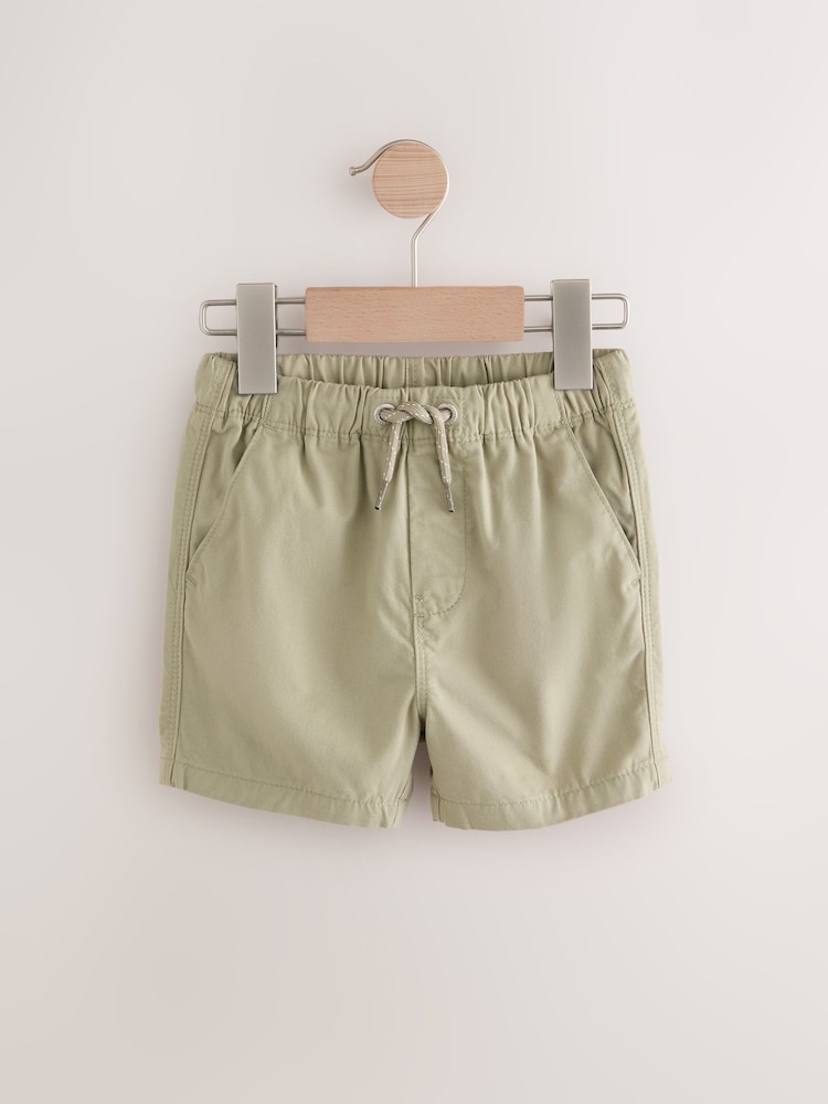 Grijs-groen - Shorts met trekkoord (3mnd-7jr) - Image 1 of 4