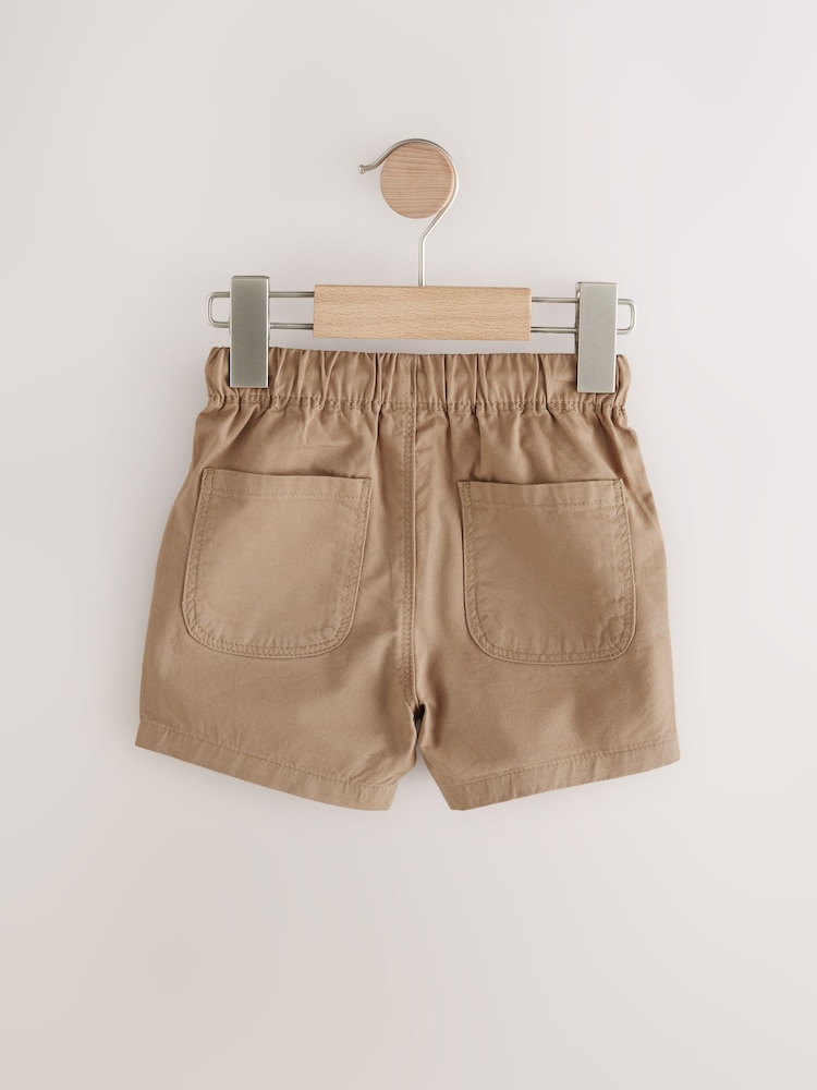 Tan Brown Pull On Shorts (3mths-7yrs) - Image 2 of 4