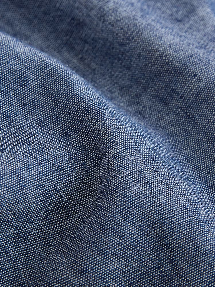Chambray bleu - Short à enfiler (3mois à7ans) - Image 3 of 4