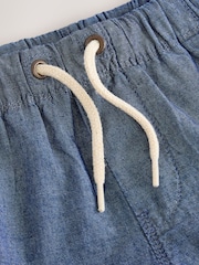 Chambray Blue Pull On Shorts (3mths-7yrs) - Image 4 of 4