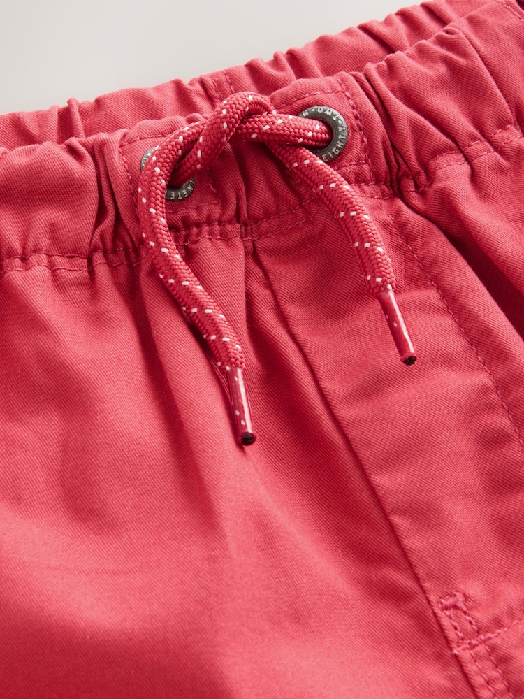 Soft Red Pull On Shorts (3mths-7yrs) - Image 3 of 4