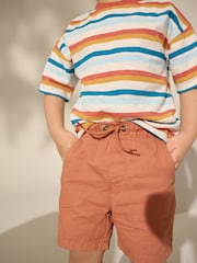 Orange Pull On Shorts (3mths-7yrs) - Image 1 of 8