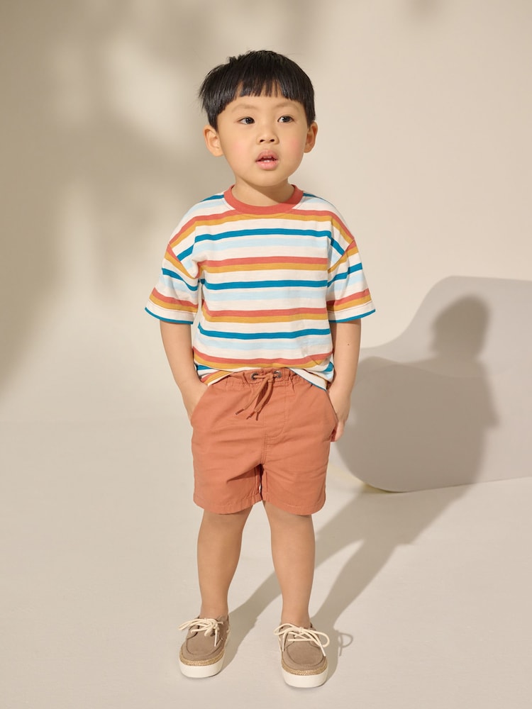 Orange Pull On Shorts (3mths-7yrs) - Image 2 of 8