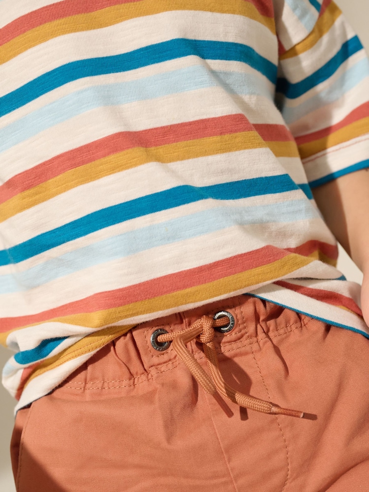Oranje - Shorts met trekkoord (3mnd-7jr) - Image 4 of 8