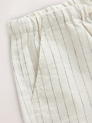 Rayure Ecru - Short en lin Blend à enfiler (3 mois à 7 ans) - Image 8 de 8