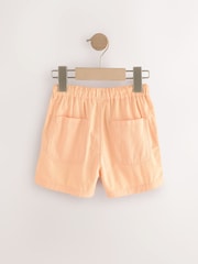 Peach Orange Pull On Shorts (3mths-7yrs) - Image 6 of 8