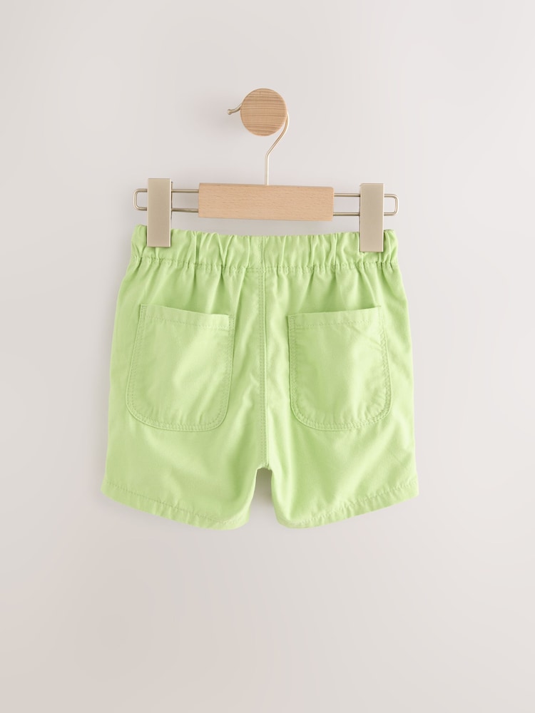 Limoengroen - Shorts met trekkoord (3mnd-7jr) - Image 4 of 6
