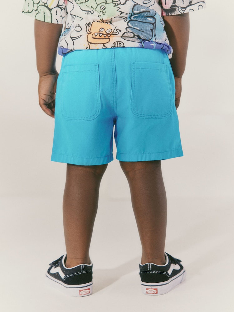 Aquablauw - Shorts met trekkoord (3mnd-7jr) - Image 3 of 8