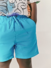 Aquablauw - Shorts met trekkoord (3mnd-7jr) - Image 4 of 8