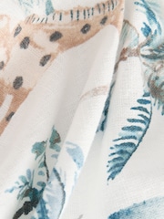 Ecru Safari Print Linen Blend Pull-On Shorts (3mths-7yrs) - Image 7 of 8