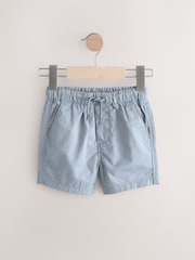 Orange/Sage/Blue Pull On Shorts 3 Pack (3mths-7yrs) - Image 2 of 7
