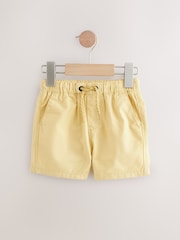 Navy/Red/Yellow Pull On Shorts 3 Pack (3mths-7yrs) - Image 2 of 7