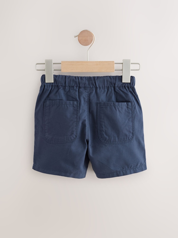 Bleu marine/rouge/jaune - Lot de 3 shorts à enfiler (3 mois à 7 ans) - Image 3 of 7