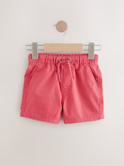 Navy/Red/Yellow Pull On Shorts 3 Pack (3mths-7yrs) - Image 4 of 7