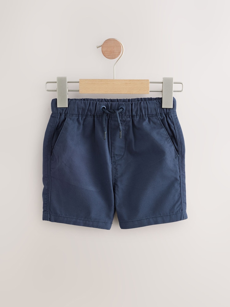 Bleu marine/rouge/jaune - Lot de 3 shorts à enfiler (3 mois à 7 ans) - Image 6 of 7