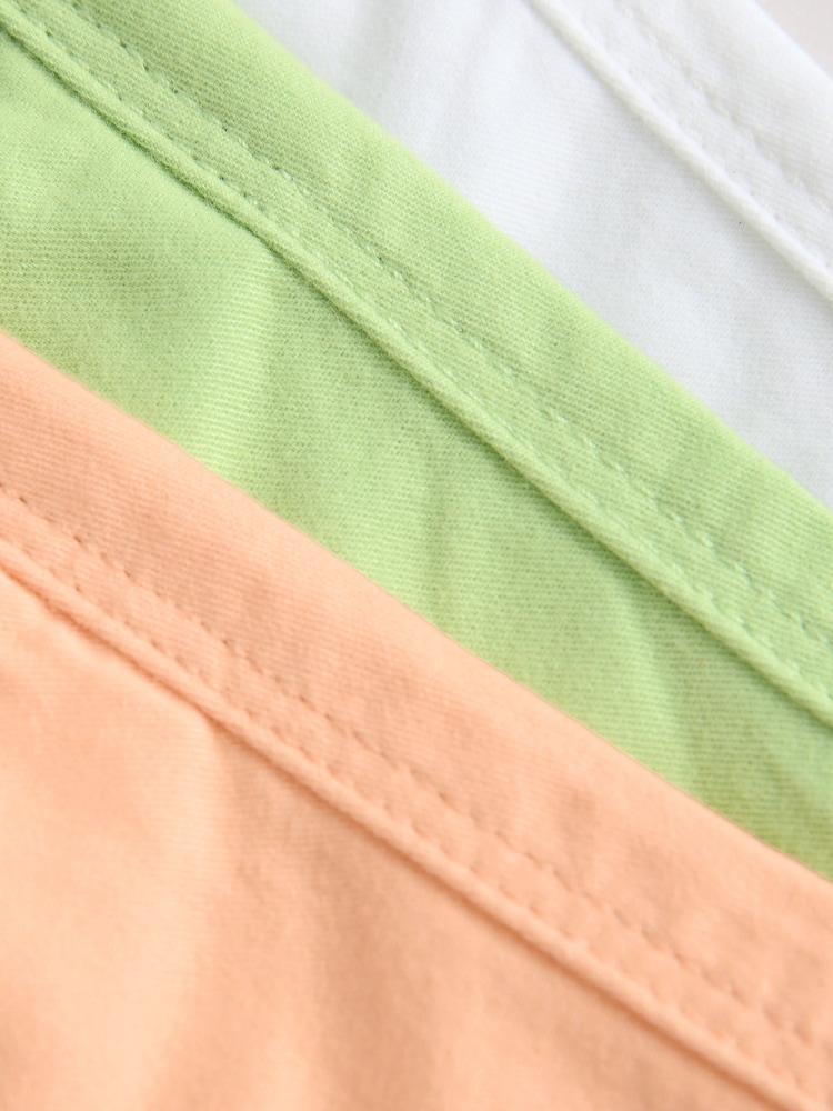 Orange/Vert/Blanc - Short à enfiler 3 Pack (3mois-7ans) - Image 6 of 7