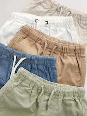 ألوان معدنية - Pull On Shorts 5 Pack (3mths-7yrs) - صورة 2 من 3