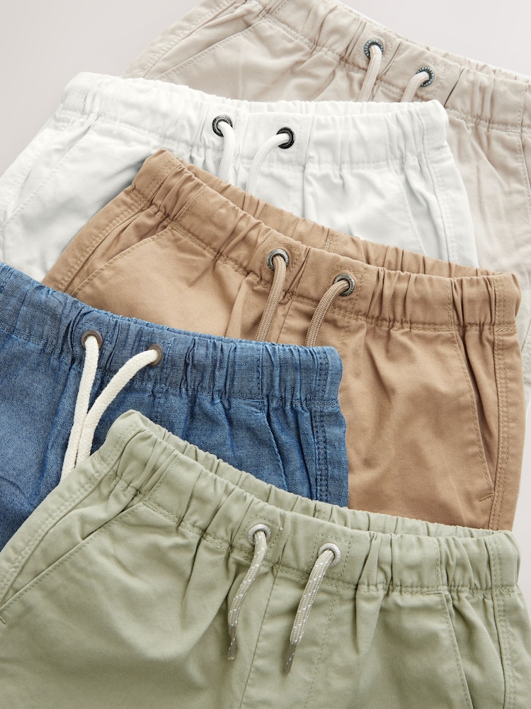 ألوان معدنية - Pull On Shorts 5 Pack (3mths-7yrs) - صورة 2 من 3