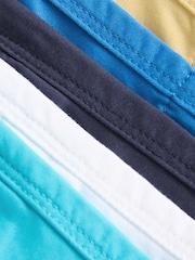 Bright Blues Pull On Shorts 5 Pack (3mths-7yrs) - Image 9 of 9