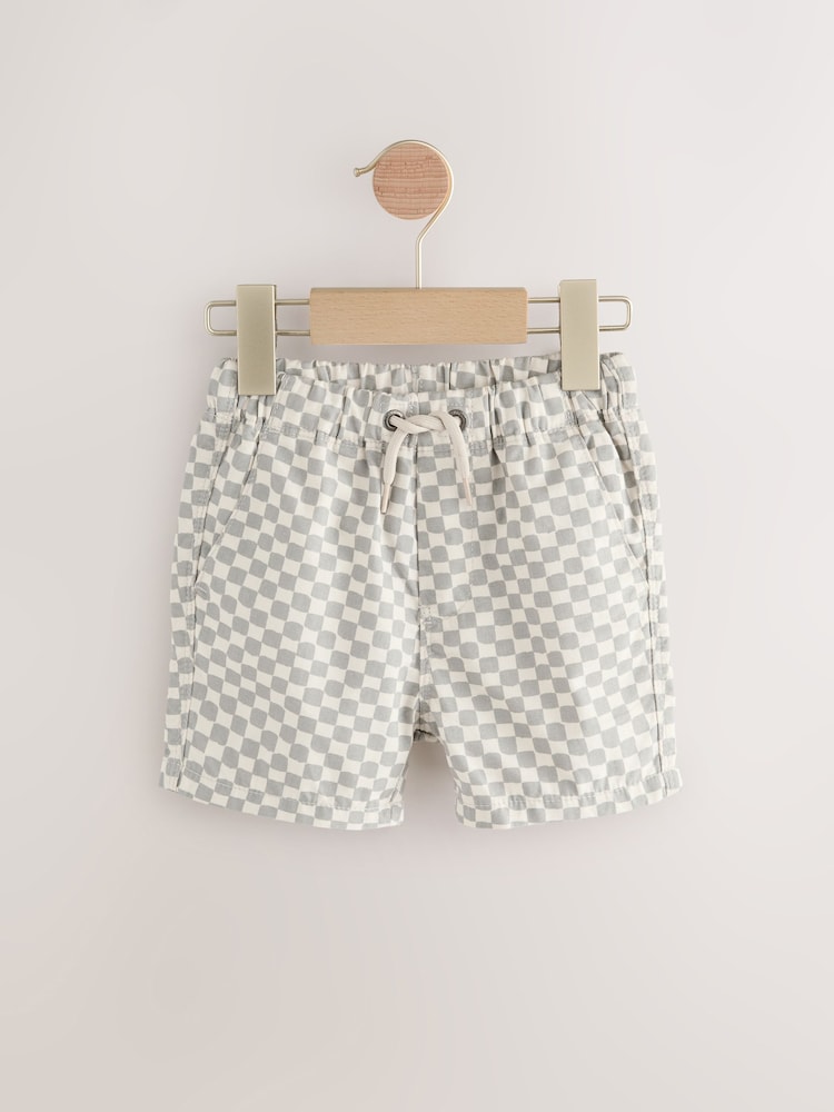 Damier neutre - Short à enfiler (3mois à7ans) - Image 5 of 7