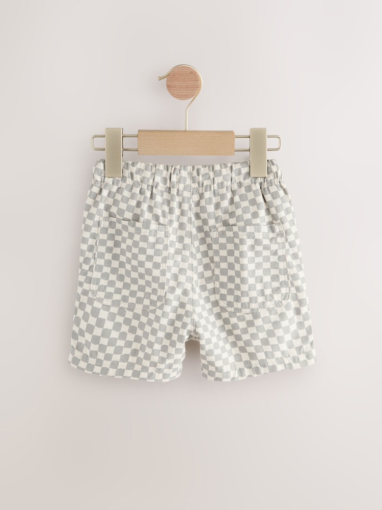 Damier neutre - Short à enfiler (3mois à7ans) - Image 6 of 7
