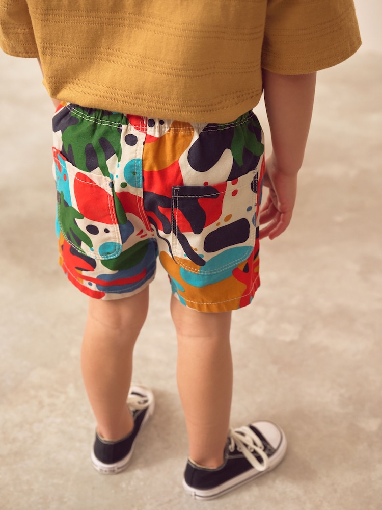 Imprimé palmier multicolore - Short à enfiler (3mois à7ans) - Image 3 of 8