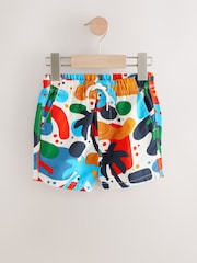 Multi Palm Print Pull On Shorts (3mths-7yrs) - Image 4 of 8