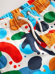 Multi Palm Print Pull On Shorts (3mths-7yrs) - Image 7 of 8