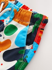 Multi Palm Print Pull On Shorts (3mths-7yrs) - Image 8 of 8