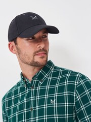 Crew Clothing Company Blue Wool Blend Cap - Image 1 of 3