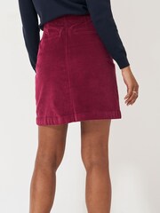 Crew Clothing Company Red Cord Mini Skirt - Image 2 of 5