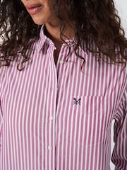Crew Clothing Red Poplin 100% Cotton Shirt - Image 5 of 5