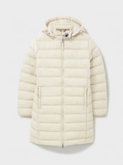 Crew Clothing Natural Lightweight Padded Coat - Image 5 of 5