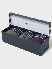 Crew Clothing Company Green Jersey Boxers 3 Pack - Image 2 of 2