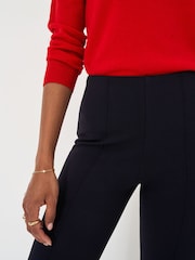 Crew Clothing Black Ponte Slim Leg Trousers - Image 5 of 5