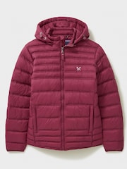 Crew Clothing Company Red Lightweight Padded Jacket - Image 5 of 5