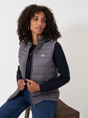 Natural - Crew Clothing Cu glugă Gilet subțire - Imaginea 1 din 5
