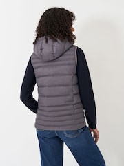 Natural - Crew Clothing Cu glugă Gilet subțire - Imaginea 2 din 5