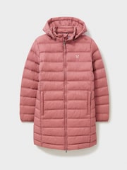 Crew Clothing Pink Lightweight Padded Coat - Image 5 of 5