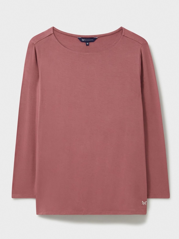 Crew Clothing Company Jemma Boat Neck Top - Image 5 of 5