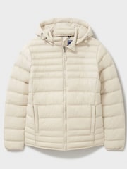 Crew Clothing Company Natural Lightweight Padded Jacket - Image 5 of 5